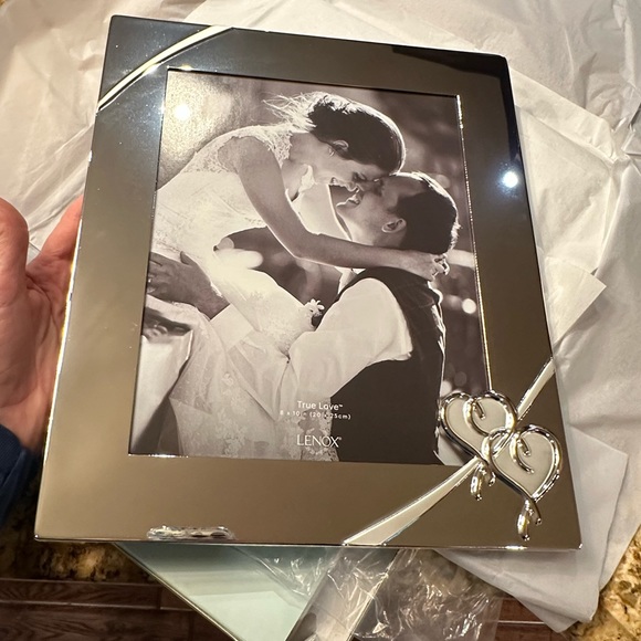 Lenox Accents Lenox True Love 8 X Silverplate Frame New In Box